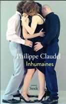 Couverture du livre « Inhumaines » de Philippe Claudel aux éditions Stock