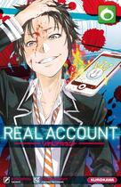 Couverture du livre « Real account Tome 6 » de Shizumu Watanabe et Okushou aux éditions Kurokawa