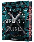 Couverture du livre « Les légendes de Thezmarr Tome 2 : Serments et ruines » de Helen Scheuerer aux éditions Korrigan