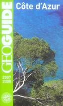 Couverture du livre « GEOguide ; côte d'Azur (édition 2007-2008) » de Grandferry/Guitton aux éditions Gallimard-loisirs