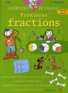 Couverture du livre « Exercices De Calcul 22. Premieres Fractions (9-10 A.) » de Chris De Smedt aux éditions Chantecler