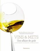 Couverture du livre « Vins, une affaire de goût » de Haughton et Masui et Rebut aux éditions Flammarion
