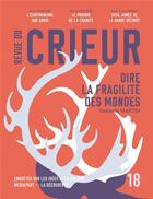 Couverture du livre « Revue du crieur n.18 » de Revue Du Crieur aux éditions La Decouverte