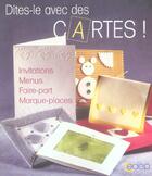 Couverture du livre « Dites-Le Avec Des Cartes » de  aux éditions Saep