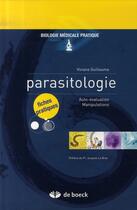 Couverture du livre « Parasitologie » de Viviane Guillaume aux éditions De Boeck Superieur