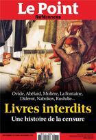 Couverture du livre « Le point references n 86 livres interdits sept-oct-nov 2021 - une histoire de la censure » de  aux éditions Le Point