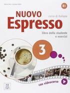 Couverture du livre « Nuovo espresso 3 - b1 (libro + dvd multimediale) » de  aux éditions Alma Edizioni