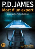 Couverture du livre « Mort d'un expert - une enquete d'adam dalgliesh » de P.D. James aux éditions Sixtrid