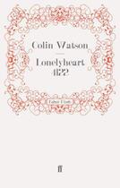 Couverture du livre « Lonelyheart 4122 » de Watson Colin aux éditions Faber And Faber Digital