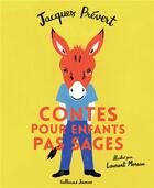 Couverture du livre « Contes pour enfants pas sages » de Jacques Prevert aux éditions Gallimard-jeunesse