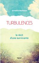 Couverture du livre « Turbulences » de Annette Herfkens aux éditions Payot