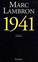 Couverture du livre « 1941 » de Marc Lambron aux éditions Grasset
