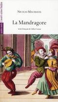 Couverture du livre « La mandragore » de Machiavel aux éditions Avant-scene Theatre