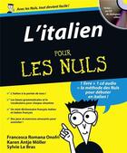 Couverture du livre « L'italien pour les nuls » de Francesca Romana aux éditions First