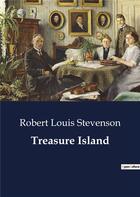 Couverture du livre « Treasure Island » de Robert Louis Stevenson aux éditions Culturea