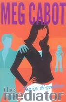 Couverture du livre « The mediator t.1 ; terre d'ombre » de Meg Cabot aux éditions Hachette Romans