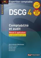 Couverture du livre « Comptabilite et audit ; master DSCG 4 ; manuel et applications (édition 2008/2009) » de Micheline Friederich aux éditions Foucher