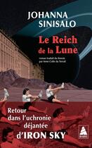 Couverture du livre « Le reich de la lune » de Johanna Sinisalo aux éditions Actes Sud