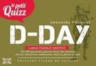 Couverture du livre « Le petit quizz du D-Day » de Gregoire Thonnat aux éditions De Taillac