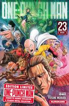 Couverture du livre « One-Punch Man Tome 23 : collector » de Yusuke Murata et One aux éditions Kurokawa