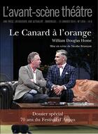 Couverture du livre « Le canard a l'orange » de Douglas Home William aux éditions Avant-scene Theatre