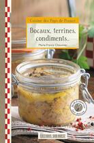 Couverture du livre « Bocaux, terrines, condiments... » de Marie-France Chauvirey aux éditions Sud Ouest Editions