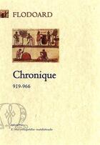 Couverture du livre « Chronique (919-966) » de Flodoard aux éditions Paleo