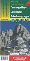 Couverture du livre « Tennengebirge-lammertal » de  aux éditions Freytag Und Berndt