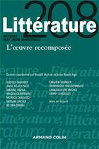 Couverture du livre « Litterature n 208 4/2022 » de  aux éditions Armand Colin