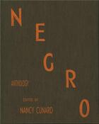 Couverture du livre « Negro Anthology » de Nancy Cunard aux éditions Jean-michel Place Editeur