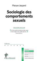 Couverture du livre « Sociologie des comportements sexuels » de Maryse Jaspard aux éditions La Decouverte