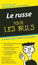 Couverture du livre « Le russe pour les nuls » de Andrew Kaufman aux éditions Pour Les Nuls