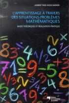 Couverture du livre « Apprentissage a travers des situations problemes mathematiqu » de Theis/Gagnon aux éditions Pu De Quebec