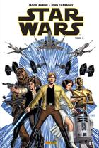 Couverture du livre « Star Wars t.1 : Skywalker passe à l'attaque » de Jason Aaron et John Cassaday aux éditions Panini