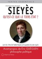 Couverture du livre « Qu'est-ce que le tiers-état ? » de Emmanuel-Joseph Sieyès aux éditions L'esprit Du Temps