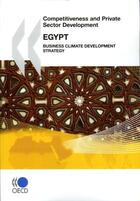 Couverture du livre « Competitiveness and private sector development : egypt ; business climate development strategy (édition 2010) » de  aux éditions Ocde