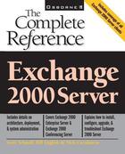 Couverture du livre « Exchange 2000 server - the complete reference » de Schnoll Scott aux éditions Mcgraw-hill Education