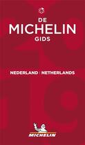 Couverture du livre « Nederland / Netherlands (édition 2019) » de Collectif Michelin aux éditions Michelin