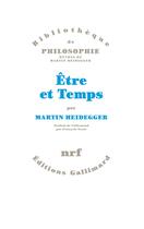 Couverture du livre « Être et temps » de Martin Heidegger aux éditions Gallimard