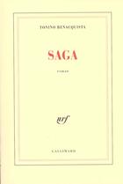 Couverture du livre « Saga » de Tonino Benacquista aux éditions Gallimard