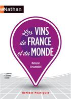 Couverture du livre « Les vins de France et du monde » de Aurelie Labruyere aux éditions Nathan