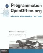 Couverture du livre « Programmation openoffice.org » de Bernard Marcelly et Laurent Godard aux éditions Eyrolles