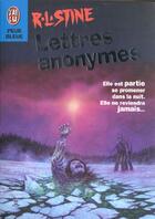 Couverture du livre « Lettres anonymes » de R. L. Stine aux éditions J'ai Lu