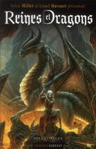 Couverture du livre « Reines et dragons ; anthologie des imaginales » de Sylvie Miller et Lionel Davoust aux éditions Mnemos