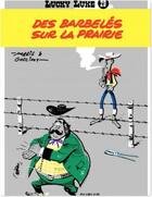 Couverture du livre « Lucky Luke Tome 29 : des barbelés sur la prairie » de Rene Goscinny et Morris aux éditions Dupuis