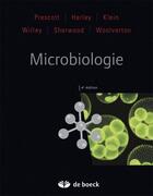 Couverture du livre « Microbiologie (4e. édition) » de  aux éditions De Boeck Superieur