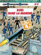 Couverture du livre « Les Tuniques Bleues Tome 37 : Duel dans la manche » de Raoul Cauvin et Willy Lambil aux éditions Dupuis