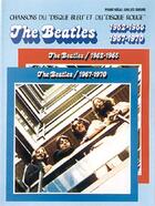 Couverture du livre « The Beatles ; albums bleu et rouge » de The Beatles aux éditions Carisch Musicom