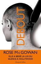 Couverture du livre « Debout » de Mcgowan Rose aux éditions Harpercollins