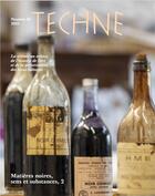 Couverture du livre « Techne, no 56, 2023. matieres noires, sens et substances, 2 » de Lattuat Heginbotham aux éditions Techne
